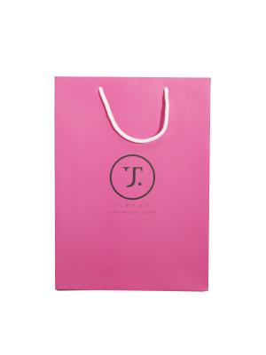 Pink Cosmetic Paper Bag