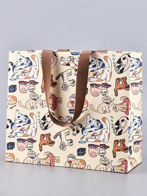 Customized Cartoon Paper Bag With Your Own Logo