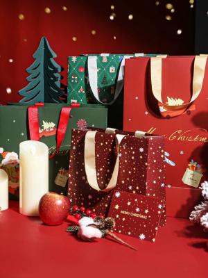 Custom Christmas Paper Bags 